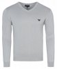 Sweter męski Emporio Armani bawełniany szary